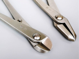 alicates de jin y corta alambres para los trabajos en bonsai.